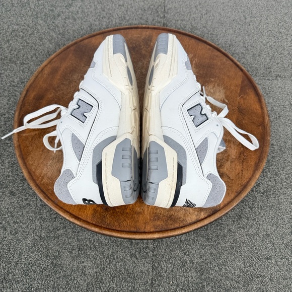 New Balance Shoes Kids Boys Girls Youth 6 550 White Gray Basketball Low Sneakers - Picture 6 of 11